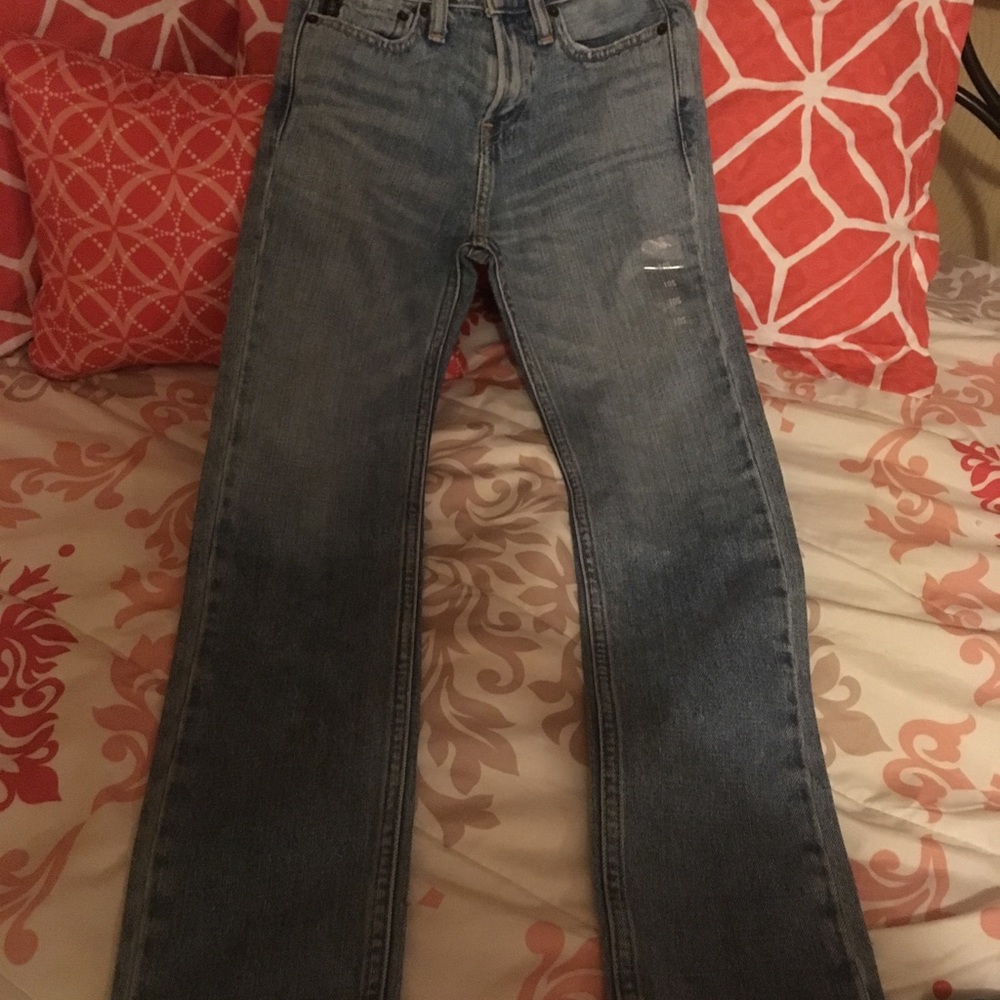 Boys size 10 Abercrombie jeans slim leg NWT
